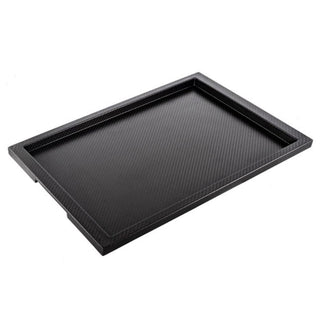 Broggi Pigreco carbon fibre tray with recessed handles - Buy now on ShopDecor - Discover the best products by BROGGI design