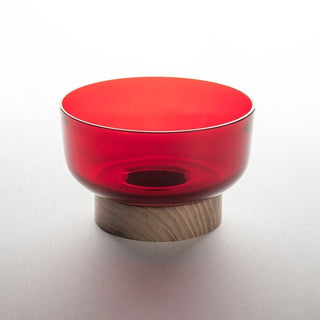 Artemide Bontà wooden base with bowl diam. 18 cm. - Buy now on ShopDecor - Discover the best products by ARTEMIDE design