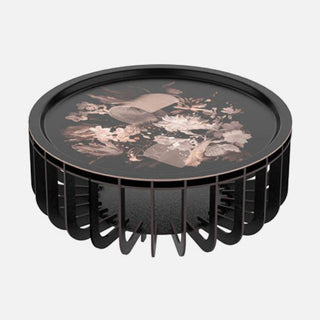 Ibride Extra-Muros Medusa 65 OUTDOOR coffee table with Lévitation Rose tray diam. 65 cm. - Buy now on ShopDecor - Discover the best products by IBRIDE design