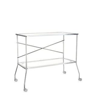 Kartell Flip folding trolley with steel structure - Buy now on ShopDecor - Discover the best products by KARTELL design
