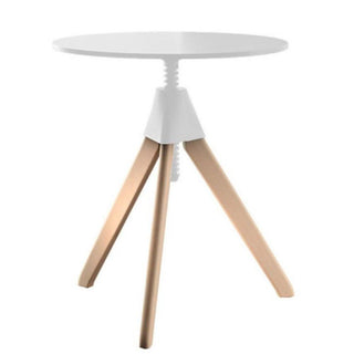 Magis The Wild Bunch Topsy table in beech with colored joint and screw diam. 60 cm. - Buy now on ShopDecor - Discover the best products by MAGIS design