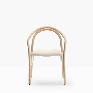 Pedrali Soul 3747 padded armchair with solid ash structure Pedrali PLA - Buy now on ShopDecor - Discover the best products by PEDRALI design