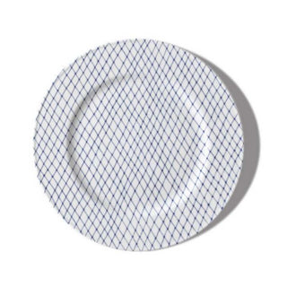 Schönhuber Franchi Shabbychic Large Underplate white - fishing net blue - Buy now on ShopDecor - Discover the best products by SCHÖNHUBER FRANCHI design