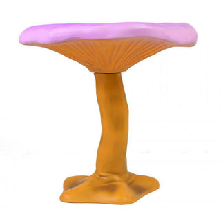 Seletti Amanita table pink-yellow - Buy now on ShopDecor - Discover the best products by SELETTI design