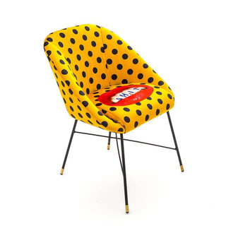 Seletti Toiletpaper Padded Chair Shit - Buy now on ShopDecor - Discover the best products by TOILETPAPER HOME design