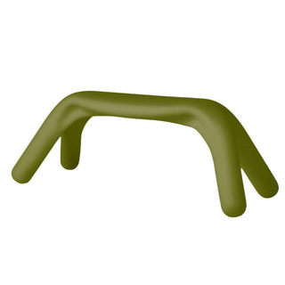 Slide Atlas Bench Polyethylene by Giorgio Biscaro Slide Lime green FR - Buy now on ShopDecor - Discover the best products by SLIDE design