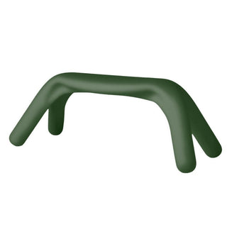 Slide Atlas Bench Polyethylene by Giorgio Biscaro Slide Mauve green FV - Buy now on ShopDecor - Discover the best products by SLIDE design