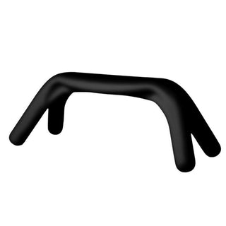 Slide Atlas Bench Polyethylene by Giorgio Biscaro Slide Jet Black FH - Buy now on ShopDecor - Discover the best products by SLIDE design