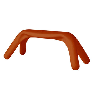 Slide Atlas Bench Polyethylene by Giorgio Biscaro Slide Pumpkin orange FC - Buy now on ShopDecor - Discover the best products by SLIDE design