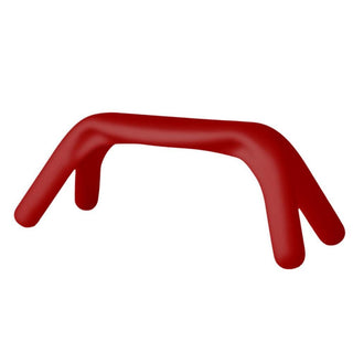 Slide Atlas Bench Polyethylene by Giorgio Biscaro Flame red - Buy now on ShopDecor - Discover the best products by SLIDE design