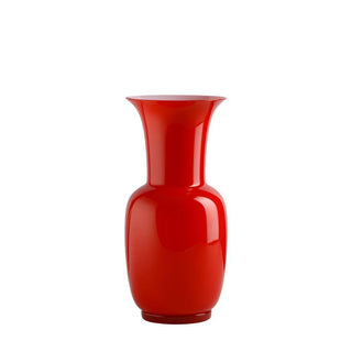 Venini Opalino 706.08 opaline vase red h. 22 cm. - Buy now on ShopDecor - Discover the best products by VENINI design