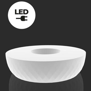 Vondom Vases Island LED round seat with vase diam. 178 cm. - Buy now on ShopDecor - Discover the best products by VONDOM design